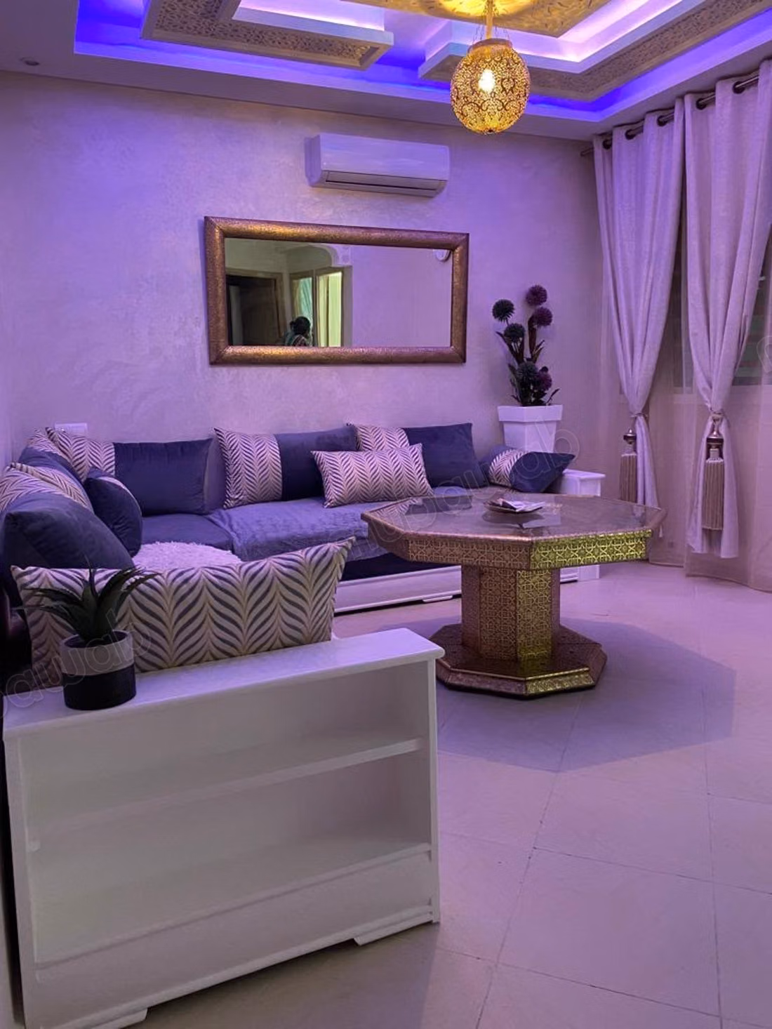 Very nice apartment for rent at Route de Safi. 3 large rooms. Furnished