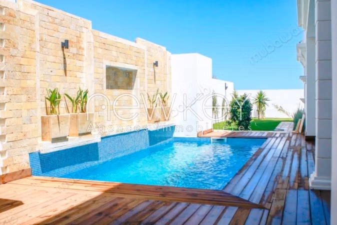 Un Piano Terra S4 con Piscina a La Soukra