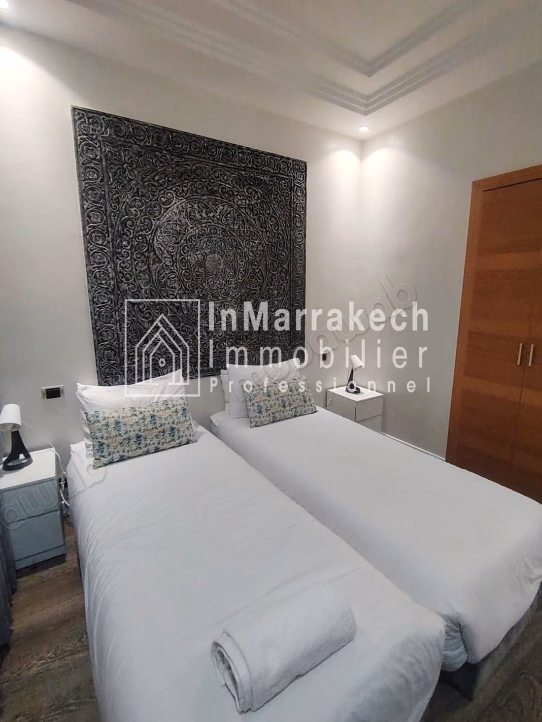 Nice furnished apartment on the ground floor for rent