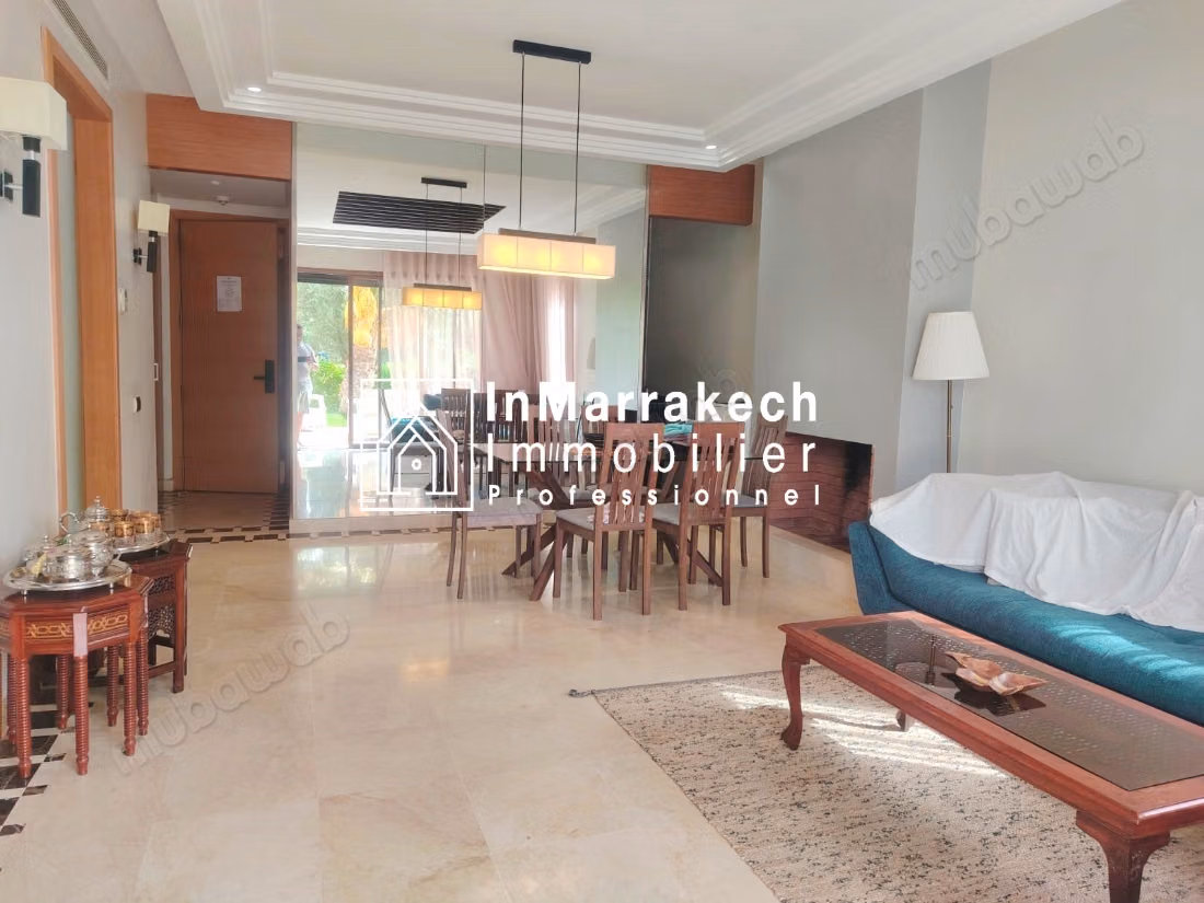 Nice furnished apartment on the ground floor for rent