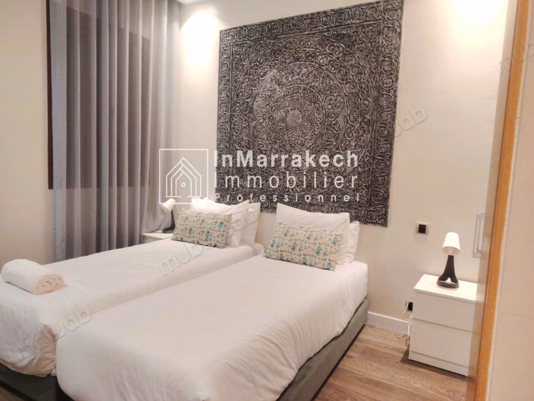 Nice furnished apartment on the ground floor for rent