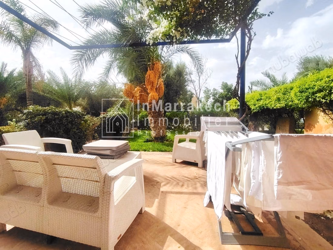 Nice furnished apartment on the ground floor for rent