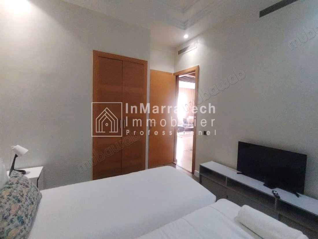 Nice furnished apartment on the ground floor for rent