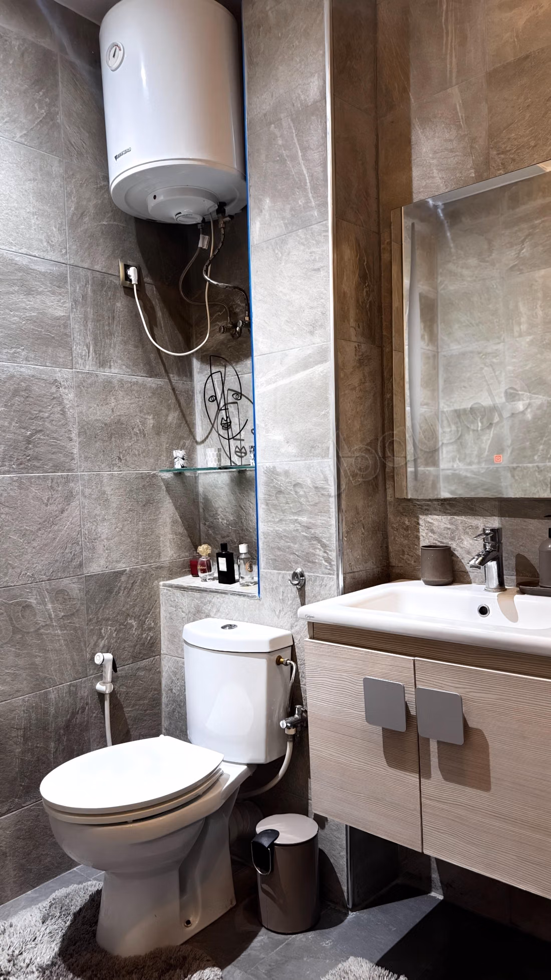 Bonito apartamento en alquiler en Maârif Extension. 2 habitaciones. Bien amueblado