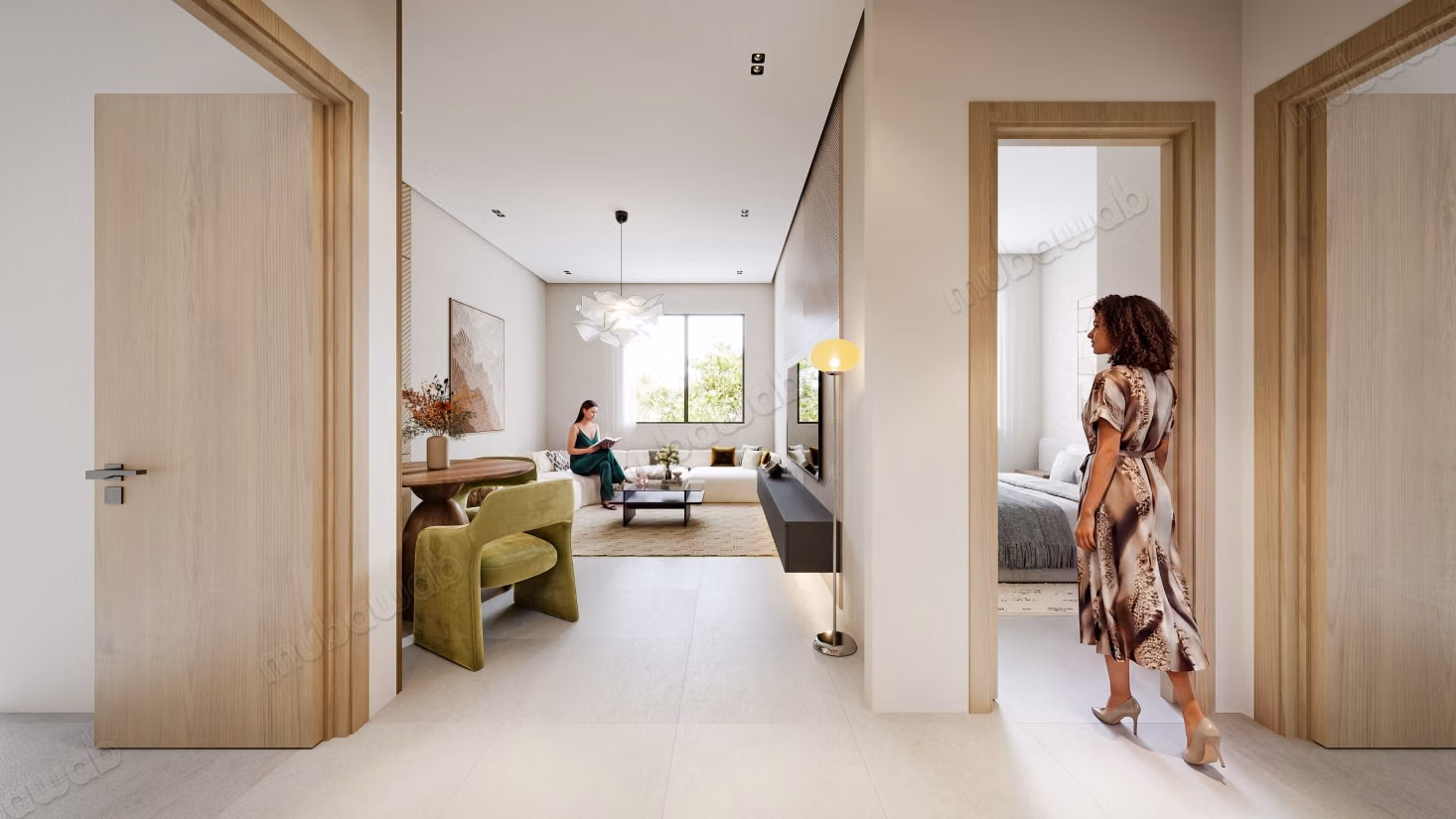 Apartment for sale in Route Casablanca. Small area 41 m²