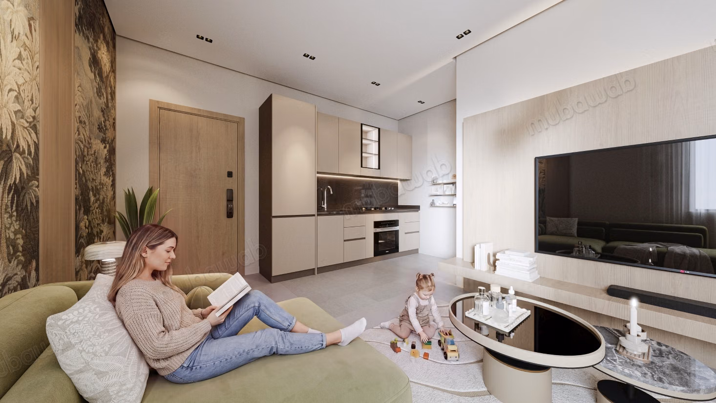 Apartment for sale in Route Casablanca. Small area 41 m²
