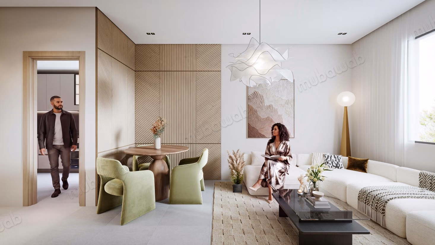Beautiful apartment for sale in Route Casablanca. 1 room