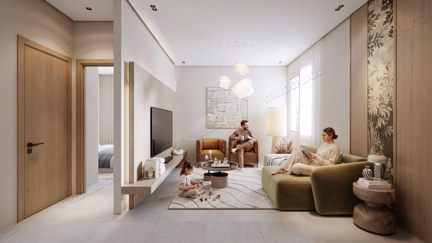 Beautiful apartment for sale in Route Casablanca. 1 room