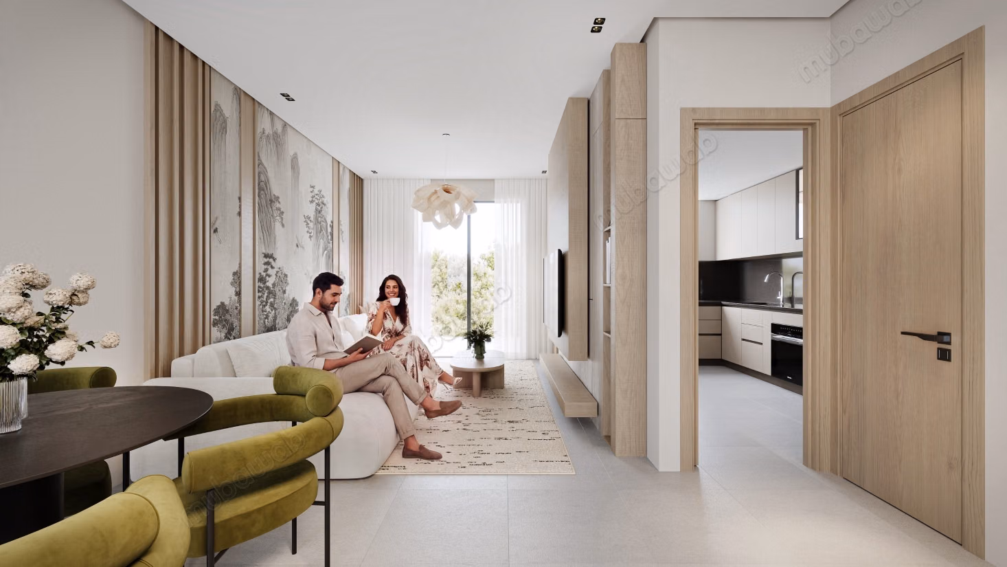 Apartment for sale in Route Casablanca. Small area 44 m²
