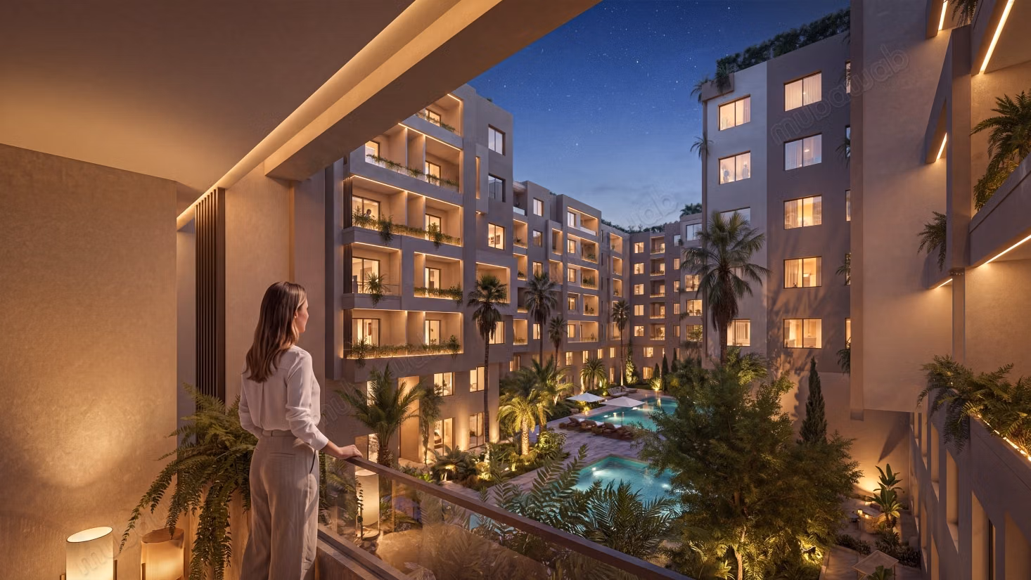 Apartment for sale in Route Casablanca. Small area 44 m²