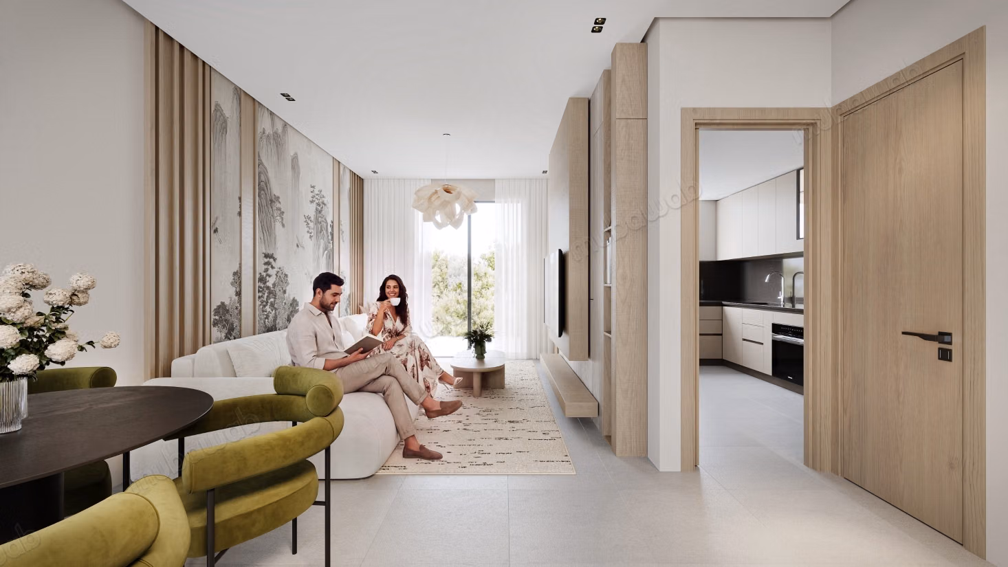 Sell apartment in Route Casablanca. Dimension 56 m²