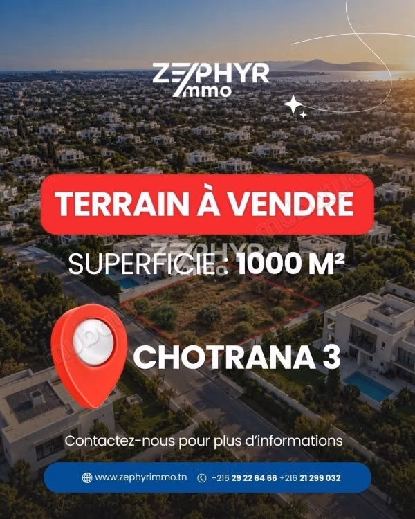 In vendita un terreno a Chotrana 3