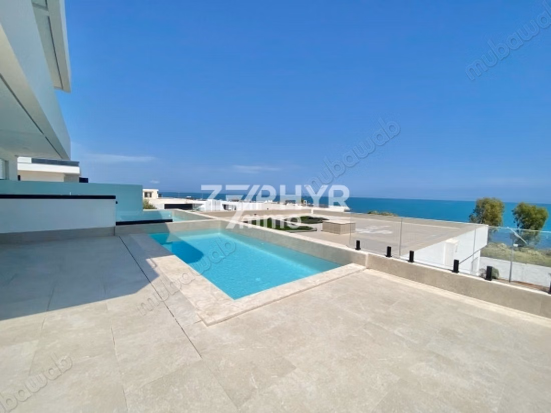 A louer Villa jumelée avec vue mer à Gammarth