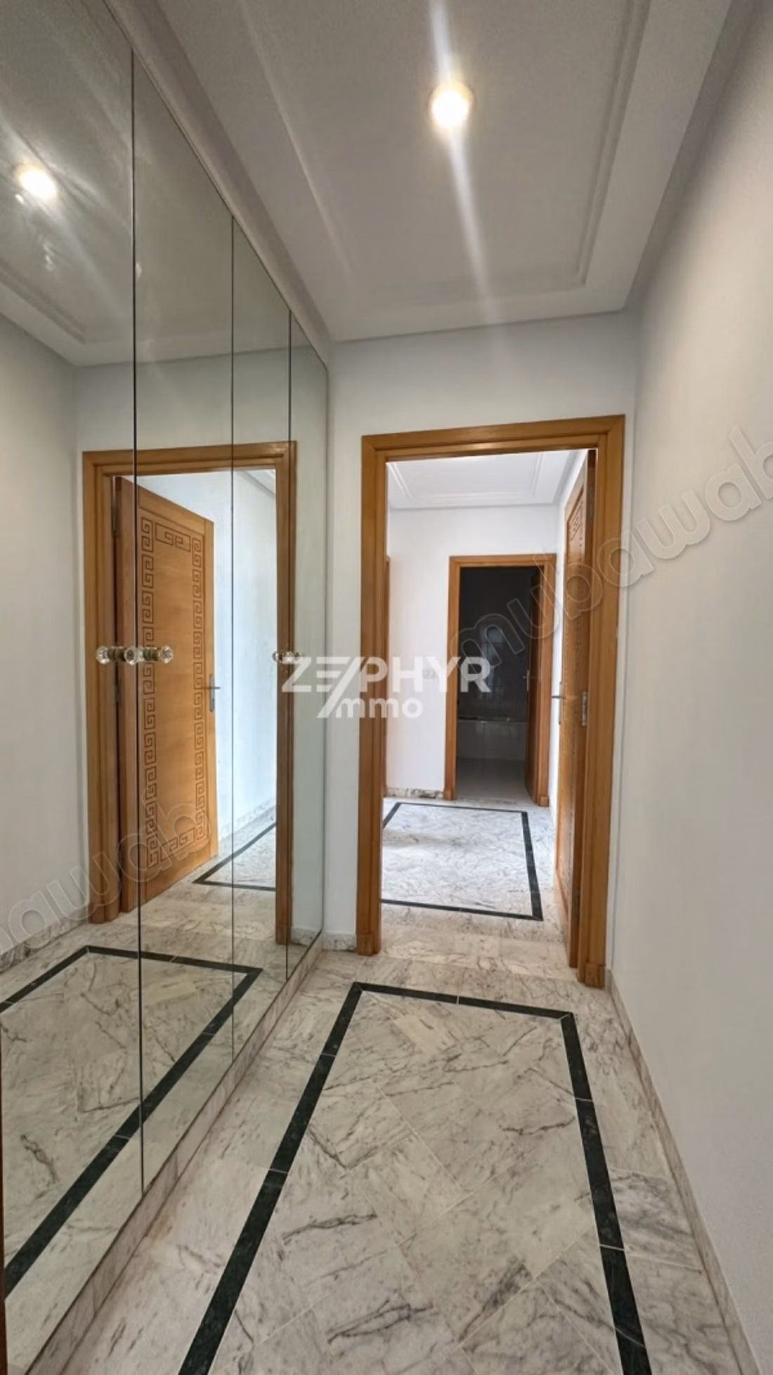 For rent a vacant S2 apartment in Marsa city of judges