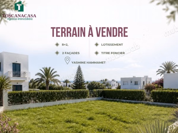 Terreno 604 m² in vendita - Yasmine Hammamet