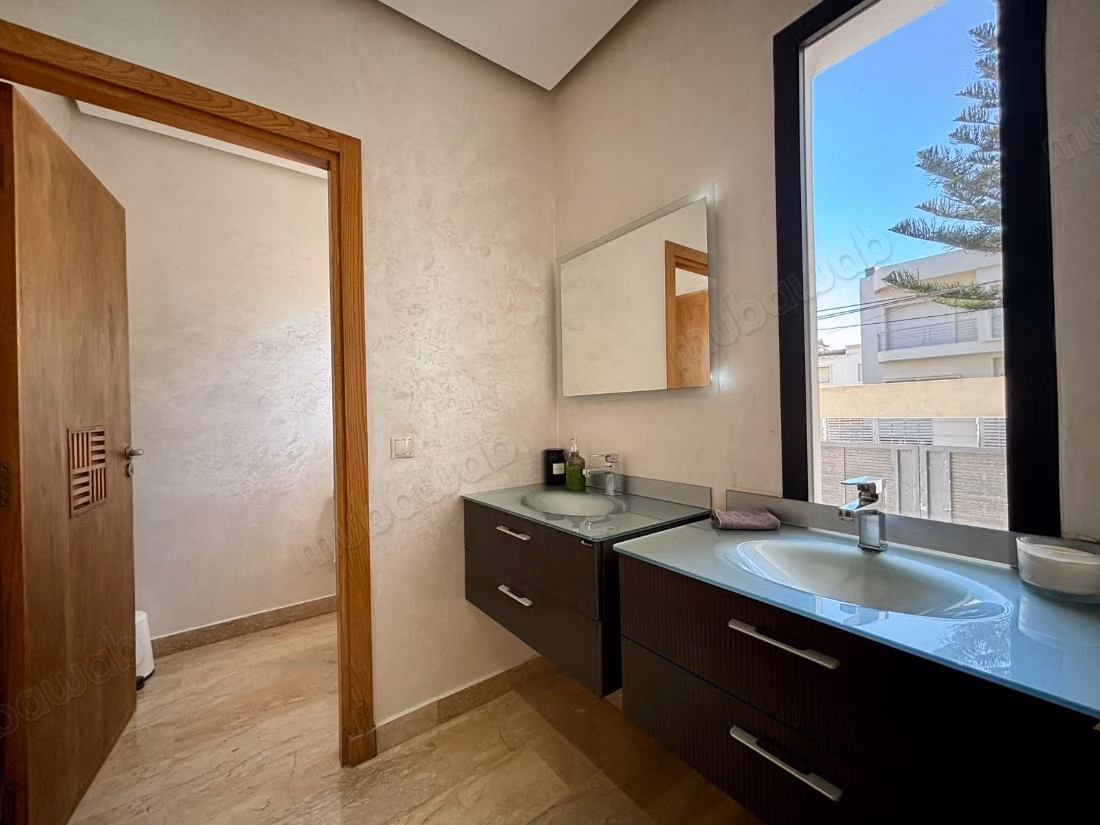 Duplex villa with sea view for sale in Dar Bouazza