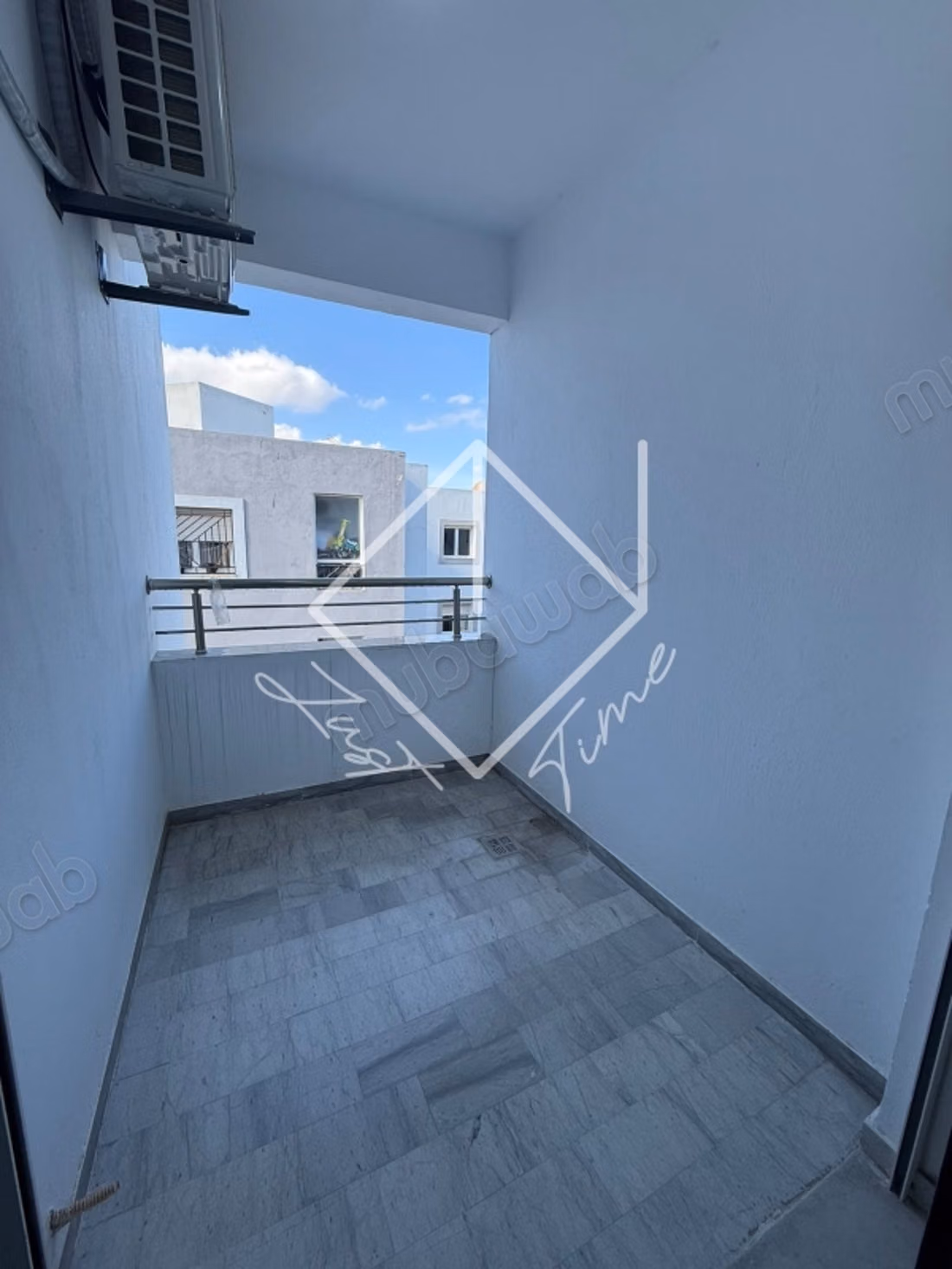 S1 apartment never inhabited for rent in El Gha neighborhood