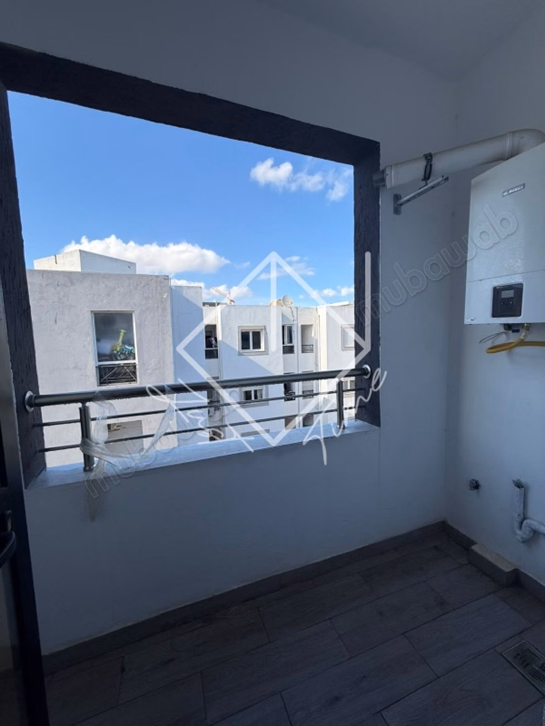 S1 apartment never inhabited for rent in El Gha neighborhood