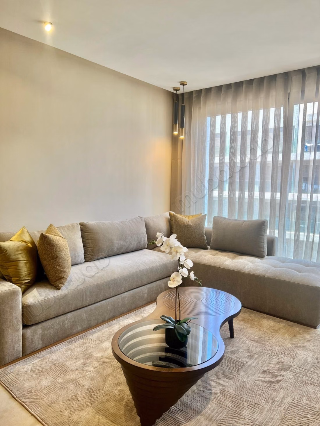 Appartement à louer à Anfa.
Meublé