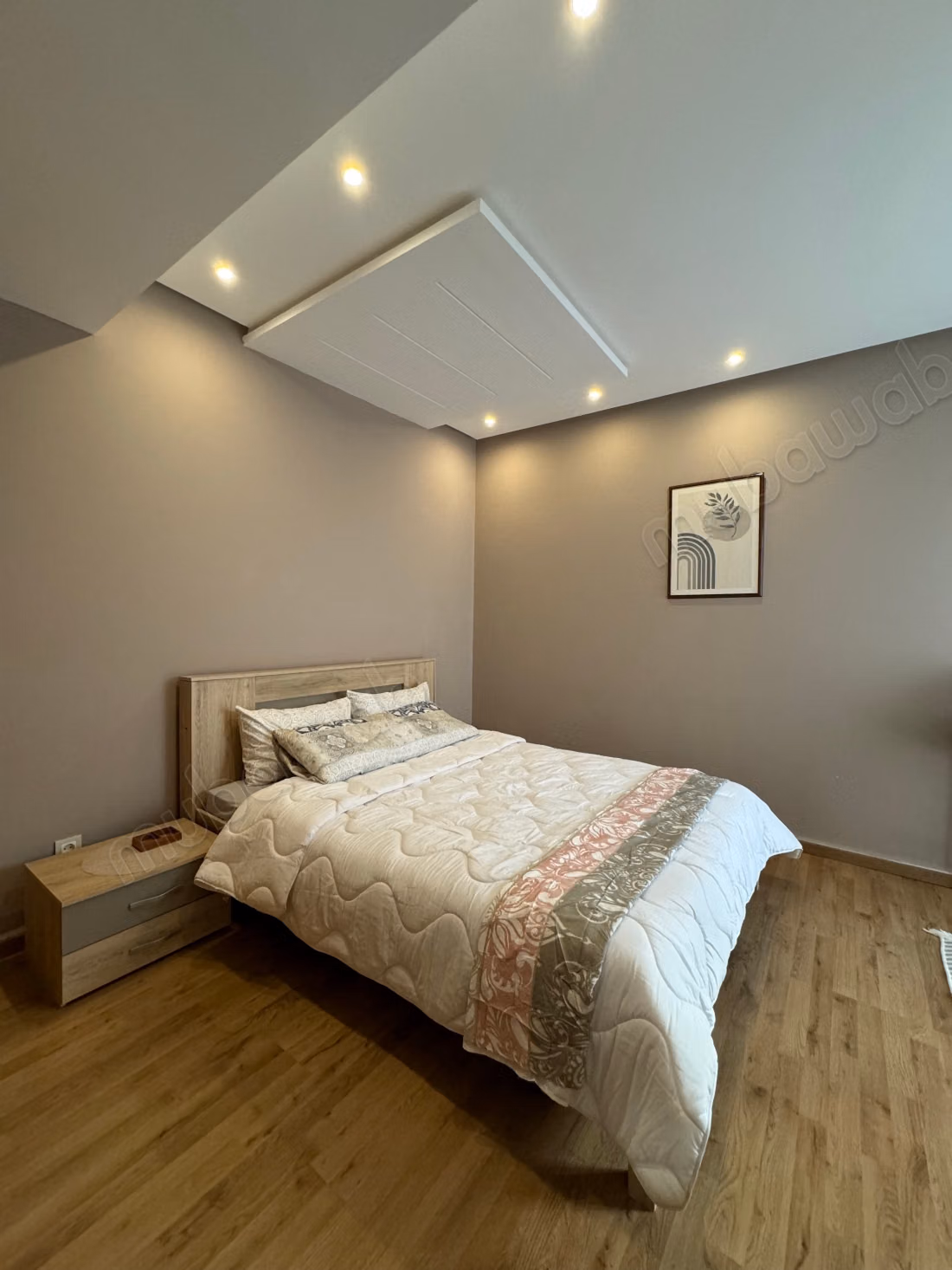 Rental of an apartment in Maamora. 2 beautiful bedrooms. Well furnished