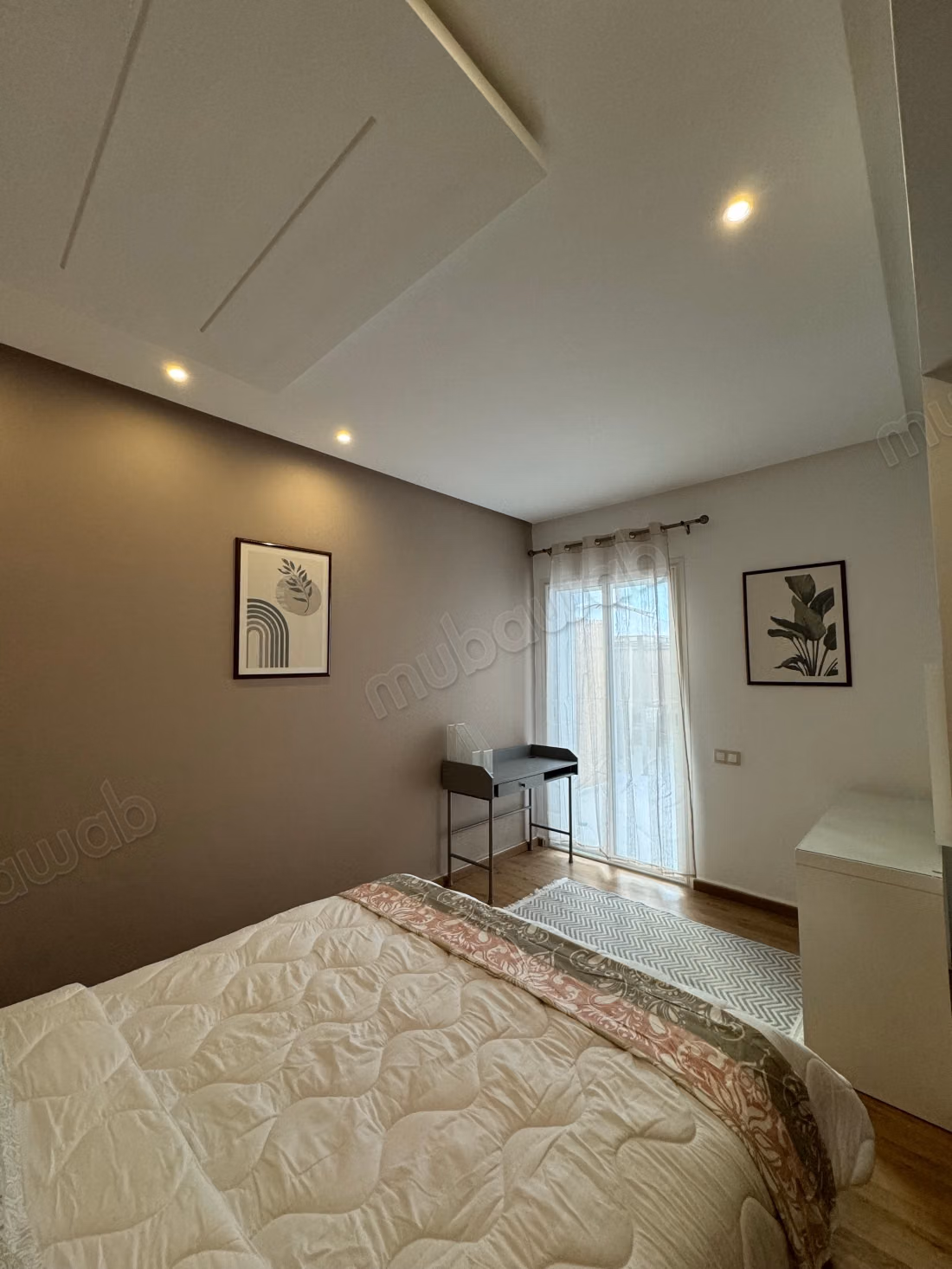 Rental of an apartment in Maamora. 2 beautiful bedrooms. Well furnished