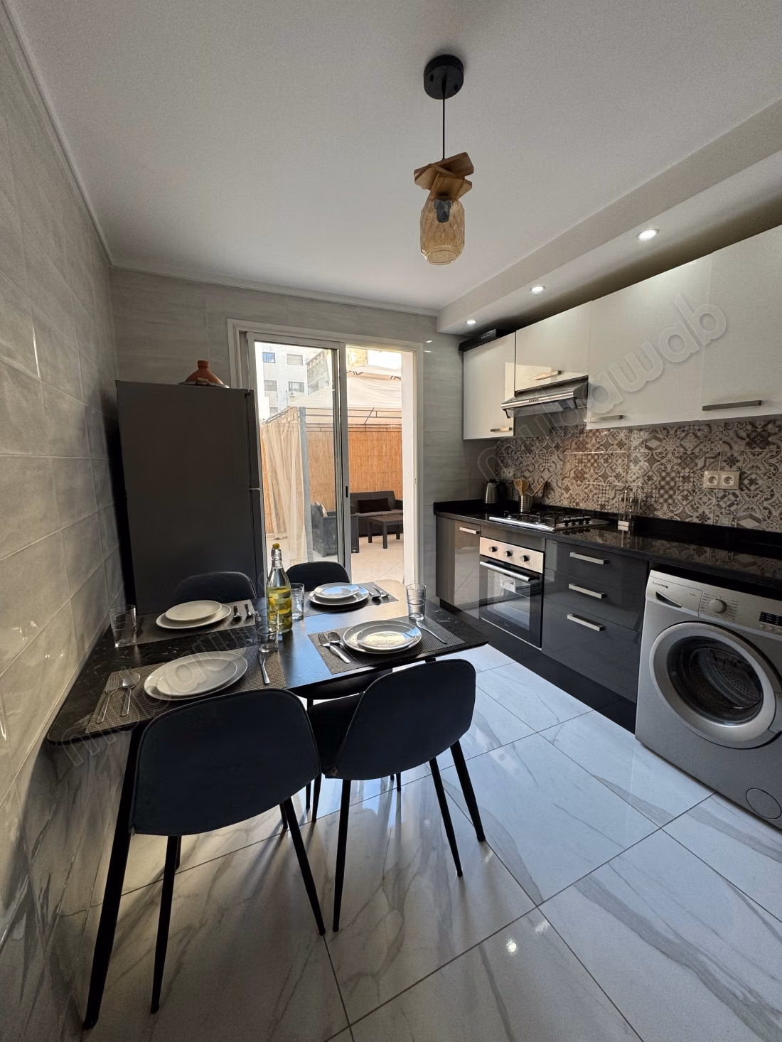 Rental of an apartment in Maamora. 2 beautiful bedrooms. Well furnished