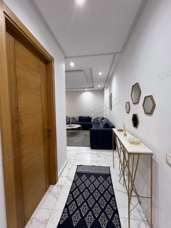 Rental of an apartment in Maamora. 2 beautiful bedrooms. Well furnished