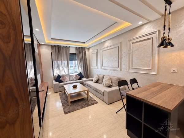 StudioQuartier Parc. Surface de 66 m². Bien meublé