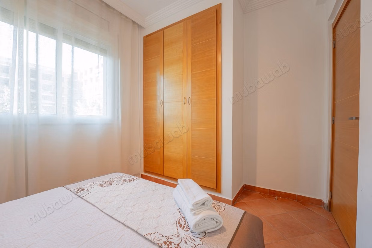 Appartement meublé 76m2 
Gueliz 
Proche gare