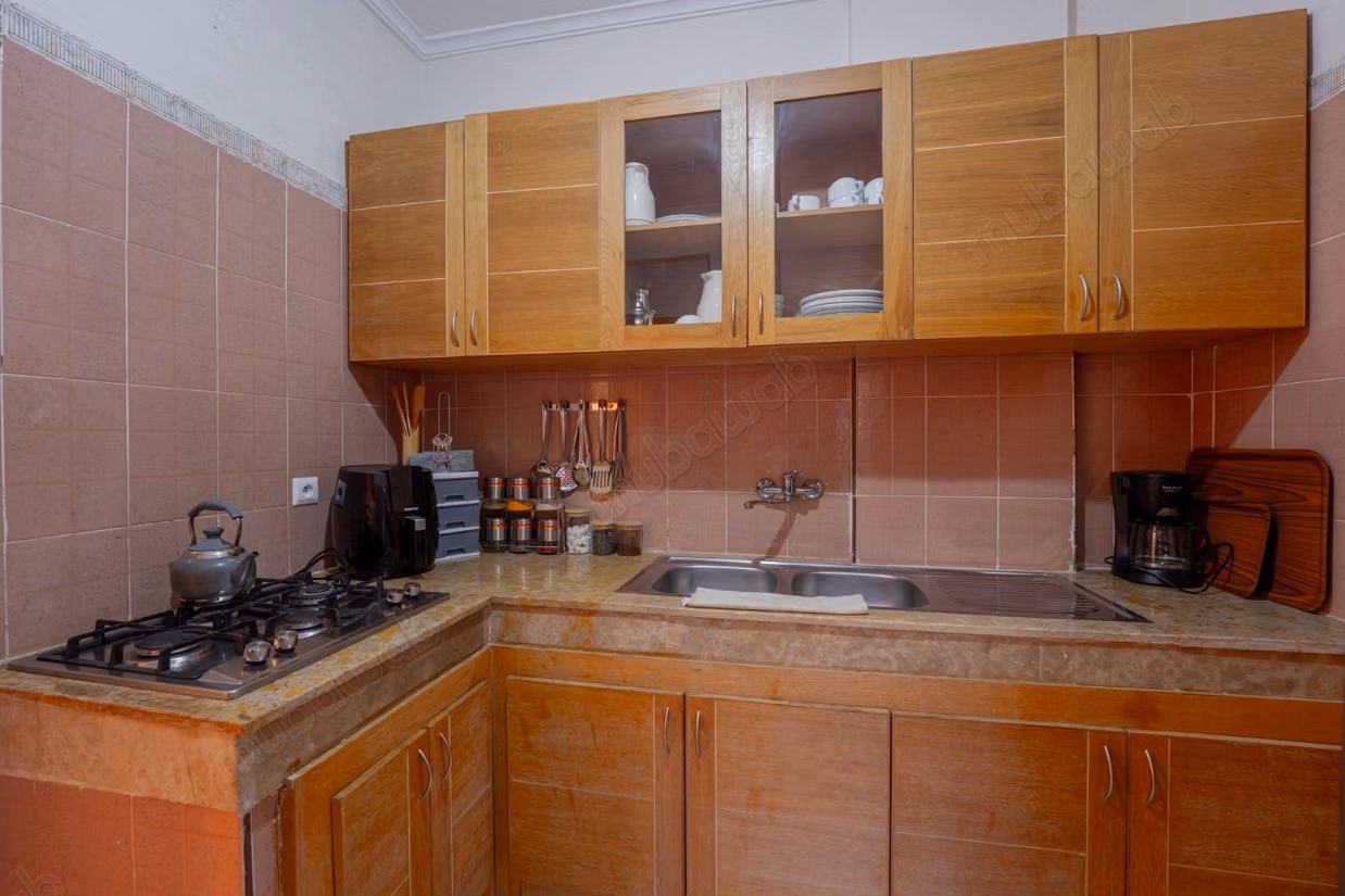 Appartement meublé 76m2 
Gueliz 
Proche gare