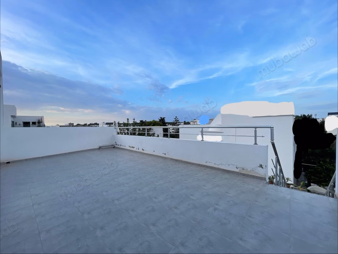 Piano di villa arredato S2, villaggio di Gammarth