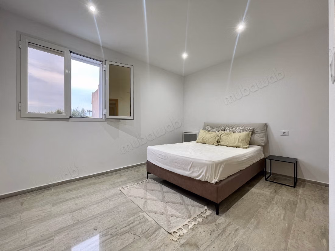 Piano di villa arredato S2, villaggio di Gammarth