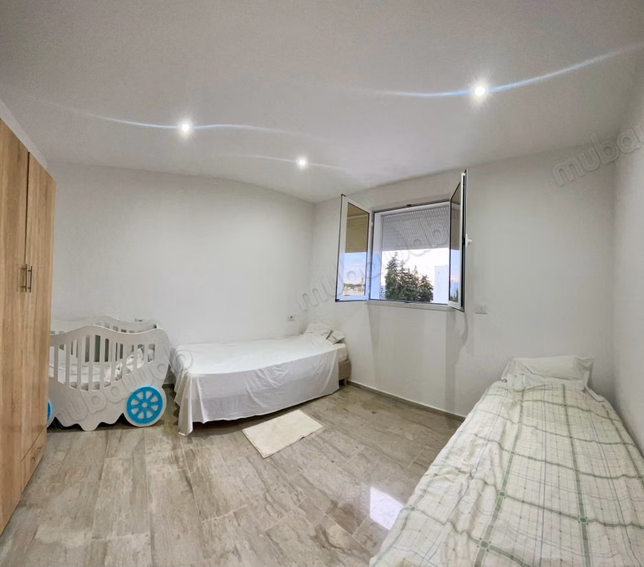 Piano di villa arredato S2, villaggio di Gammarth