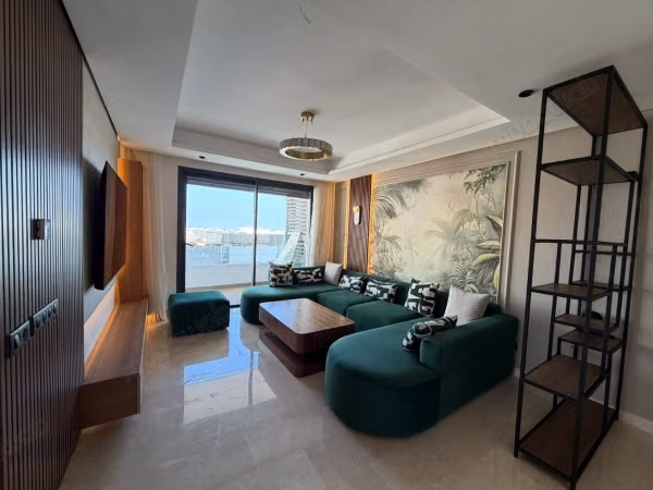 Apartamento amueblado excepcional con terraza CFC