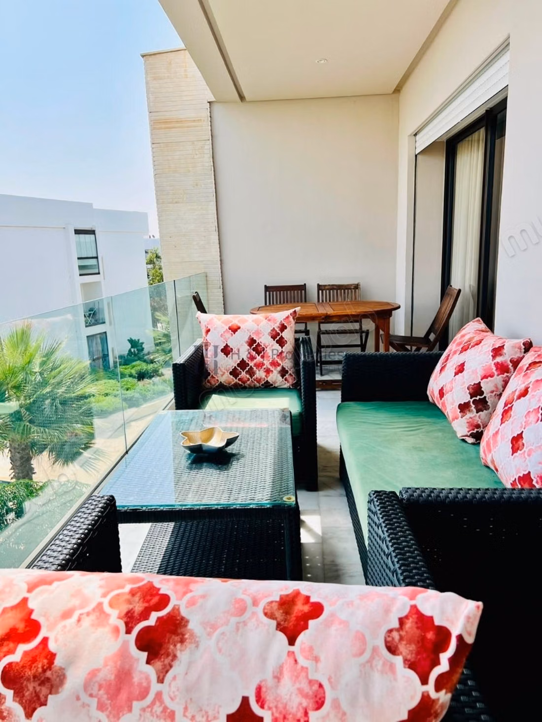 T3 90m² 2 chambres residence piscine
