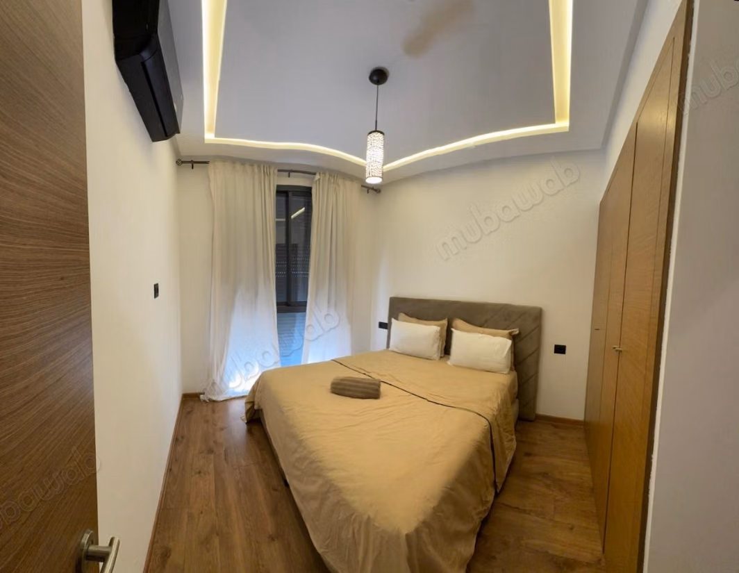 Zeer mooi appartement te huur in Casablanca Finance City. 2 comfortabele kamers. Goed ingericht