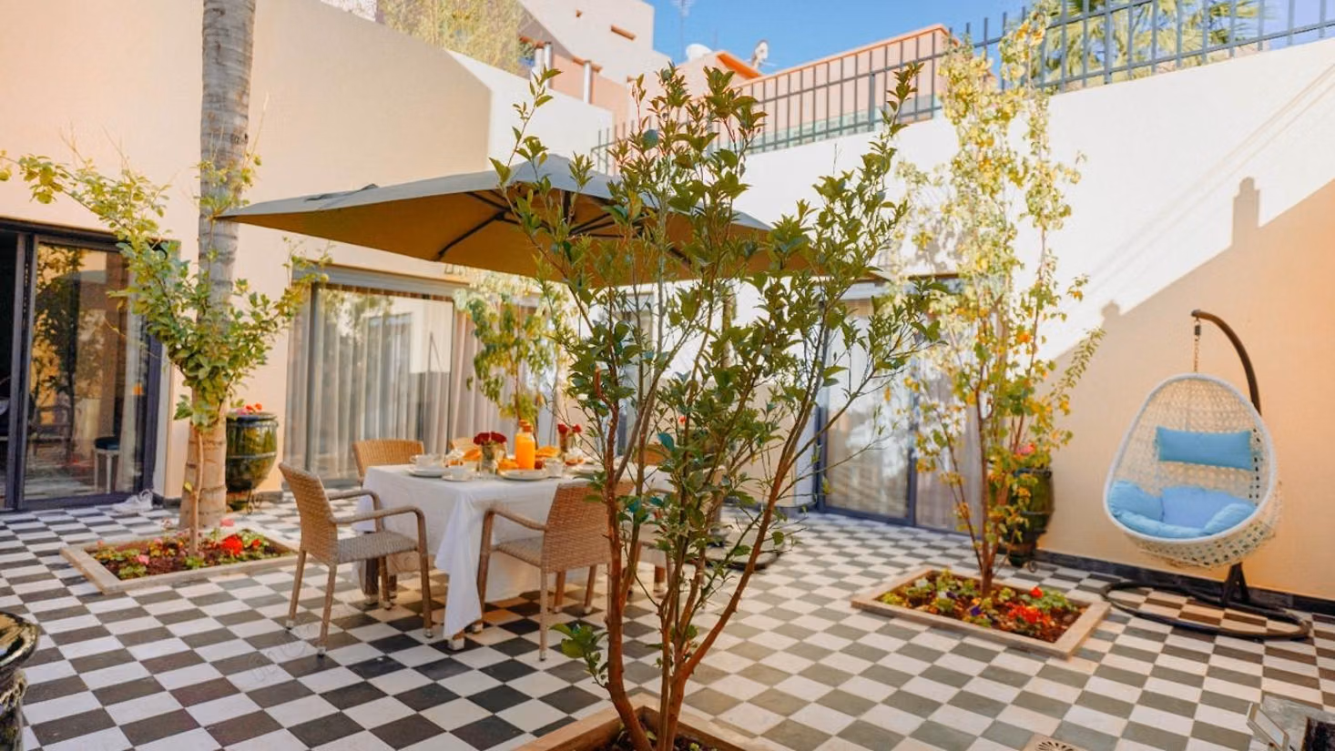Rarissime Villa rénovée bien meublée à Guéliz