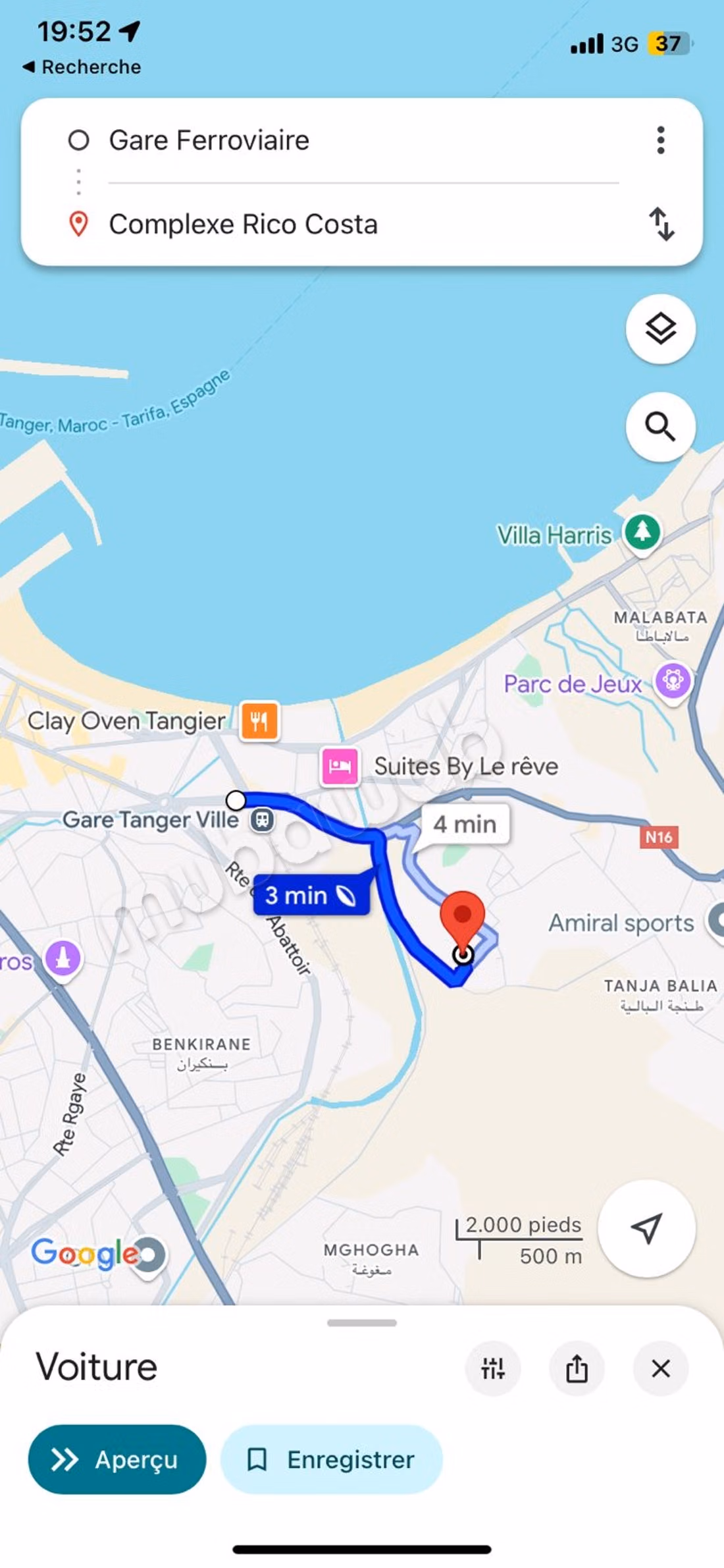 Appartement met 2 slaapkamers te koop Tanja Balia 3min TGV Station