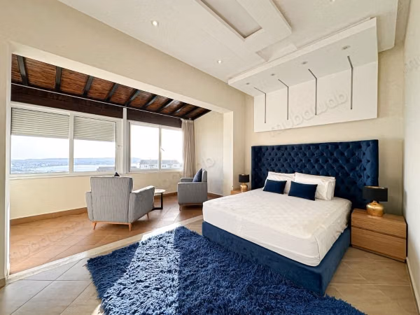 Villa de lujo en alquiler mensual en Noynoy ciudad de Tánger. 5 habitaciones excelentes. Amueblada