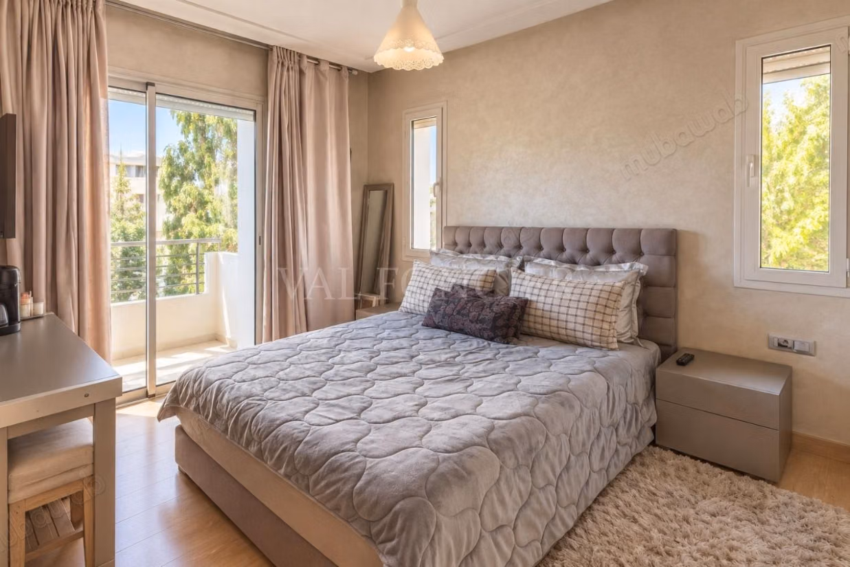 Sale Beautiful apartment 163m2 3 bedrooms with terraces Bouskoura, Casablanca