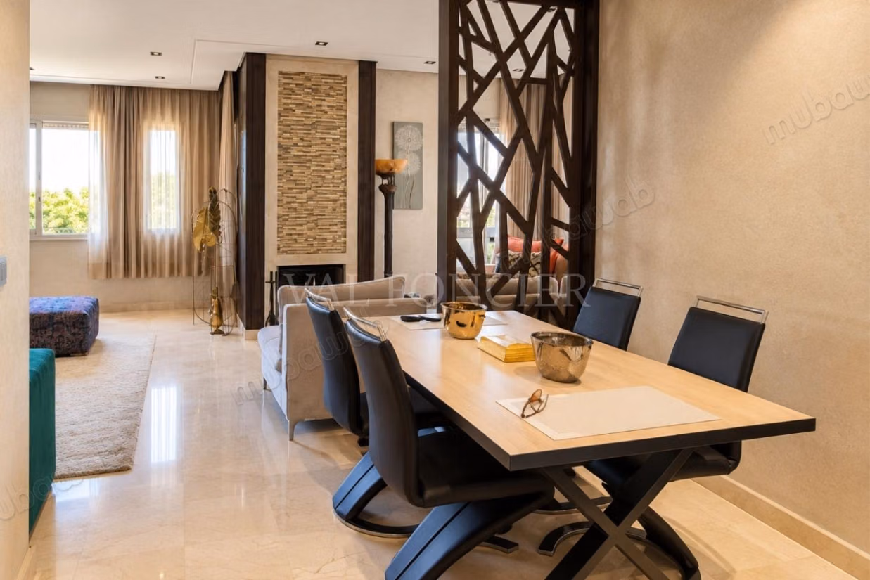 Sale Beautiful apartment 163m2 3 bedrooms with terraces Bouskoura, Casablanca