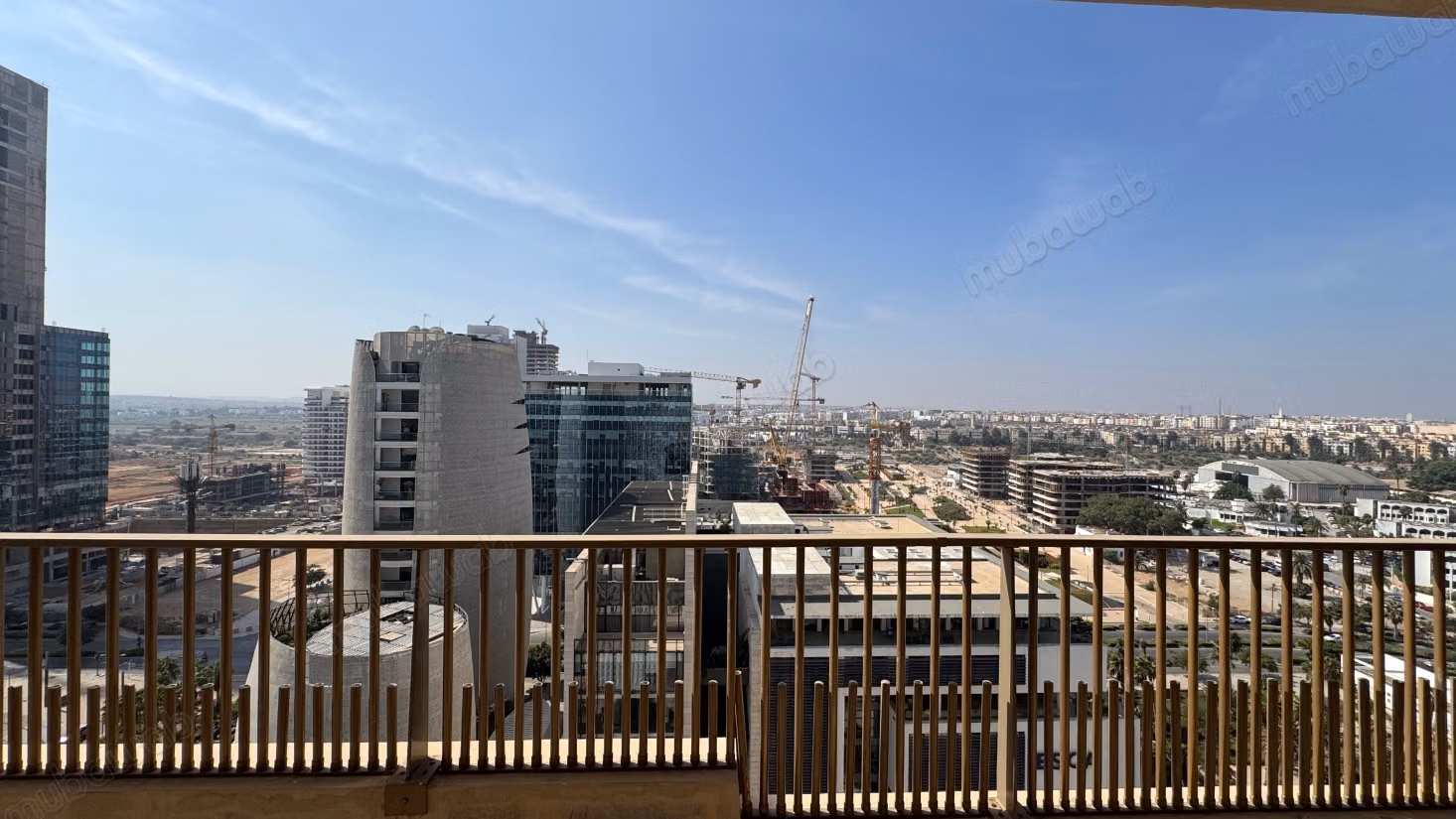 14° piano – Vista libera su Casablanca, Appartamento nuovo con terrazza – CFC