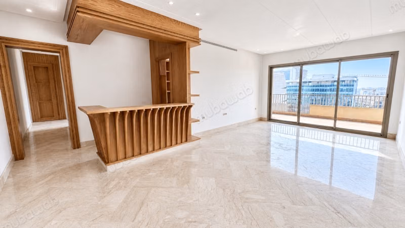 14th floor – Unobstructed view of Casablanca, New apartment with terrace – CFC