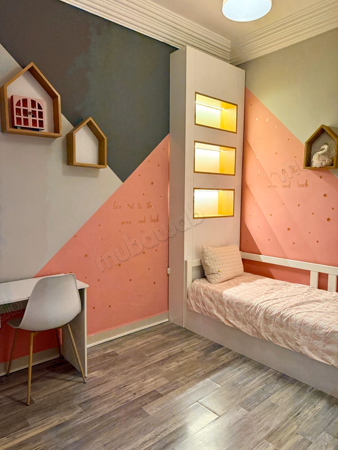 Beautiful 3-bedroom furnished apartment with garden