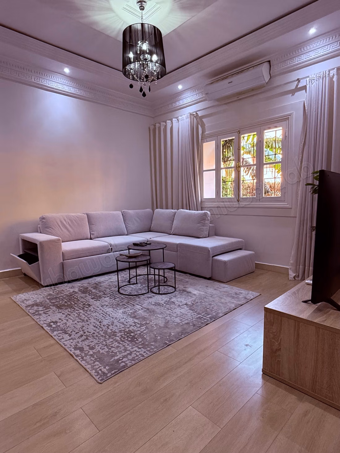 Bel appartement 3 chambres meublées