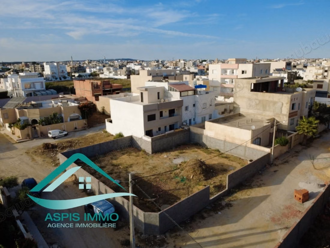 Terrain 505 m² à cité Riadh Kelibia