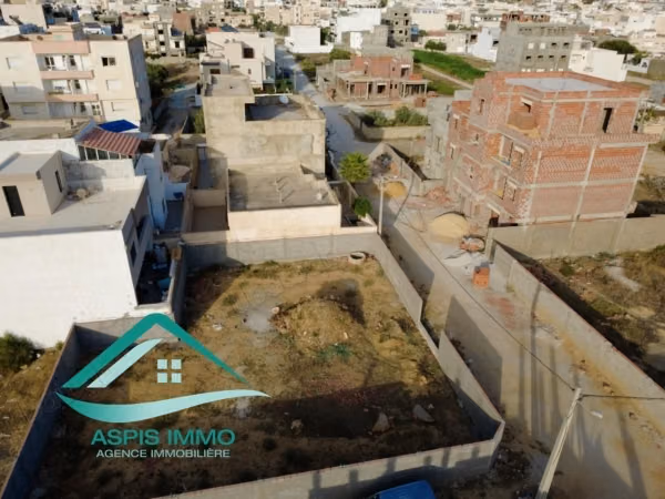 Terrain 505 m² à cité Riadh Kelibia