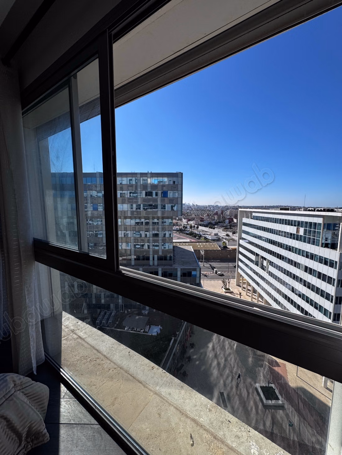Renovated furnished studio with ocean view and Hassan II Mosque