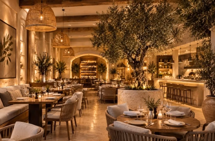 En venta — restaurante en Guéliz, fondo de comercio