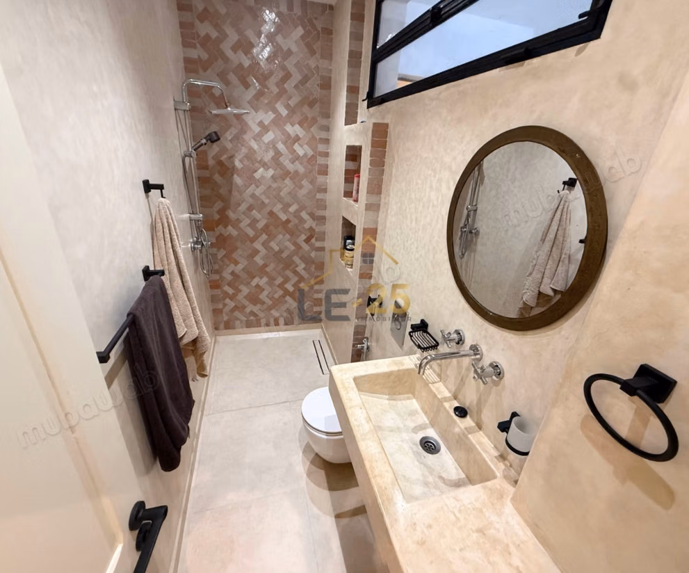 Appartement Meublé À Louer Au Centre de Guéliz